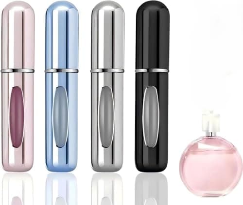 Travel accessory Refillable Travel Atomizers (4 × 5 ml)